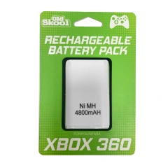 Old Skool Xbox 360 Rechargeable Battery Pack - White